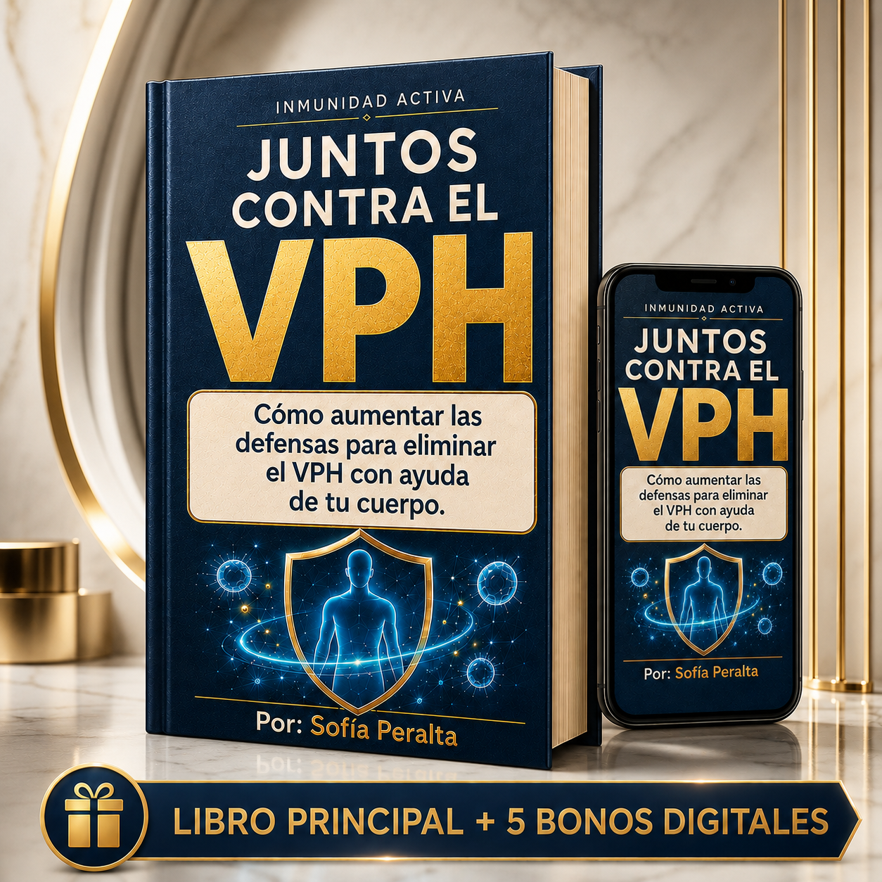 Libro Juntos Contra el VPH de Sofía Peralta